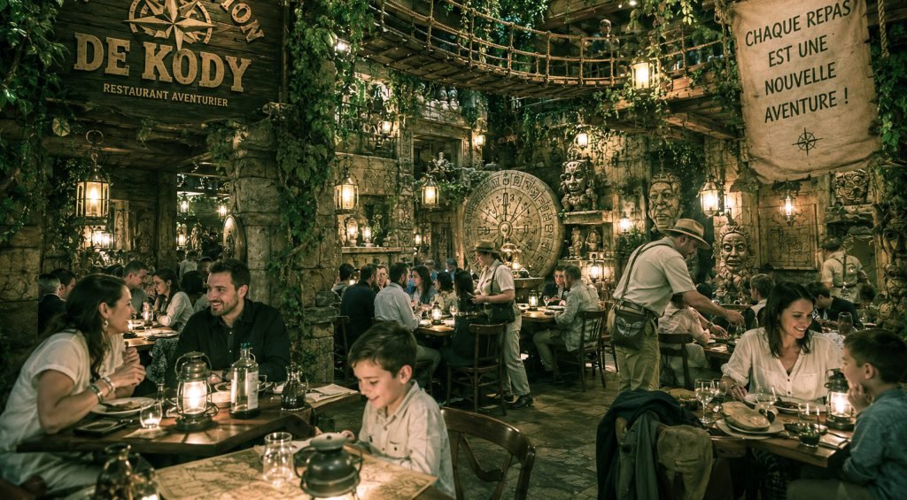decor immersif restaurant